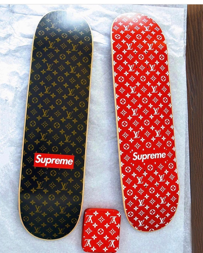 Supreme создали коллекцию с Louis Vuitton