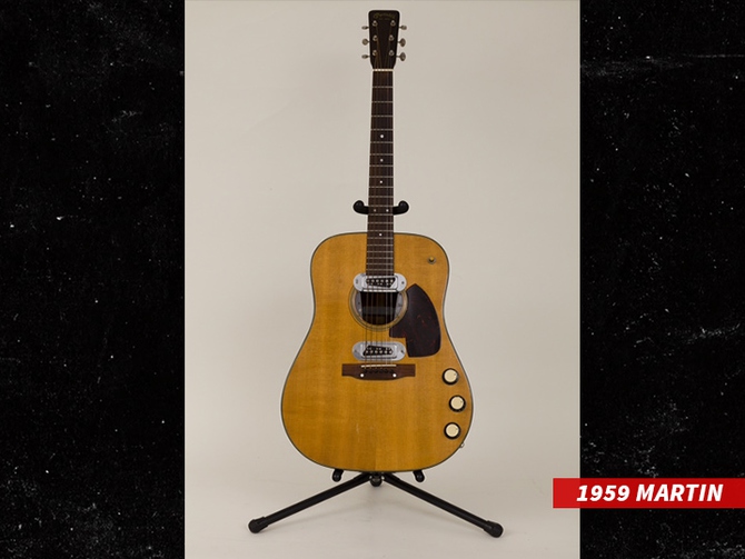 Гитара Курта 1959 года - Martin D-18 E / Фото: tmz.com
