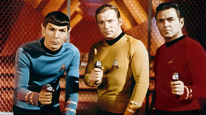 Кадр из оригинального сериала «Star Trek» 1966 года