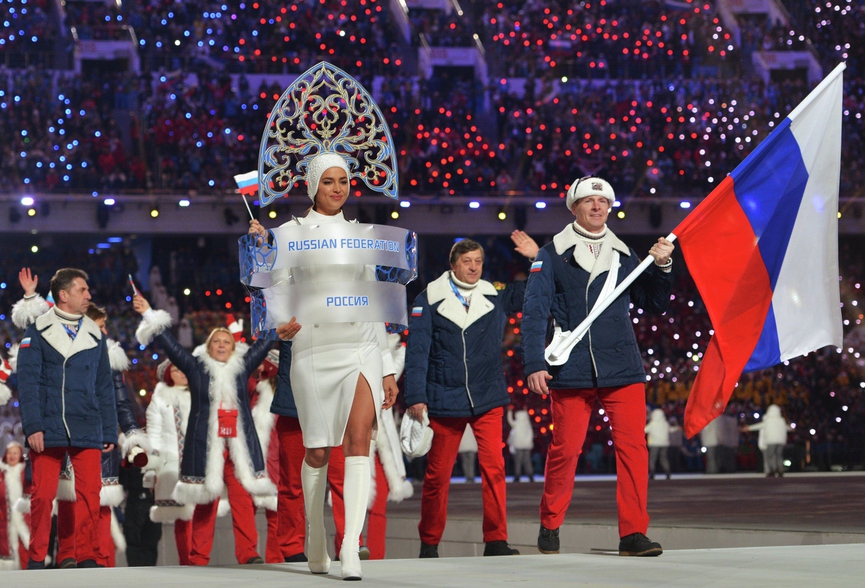 Российские спортсмены на Олимпиаде в Сочи / Фото: ria.ru