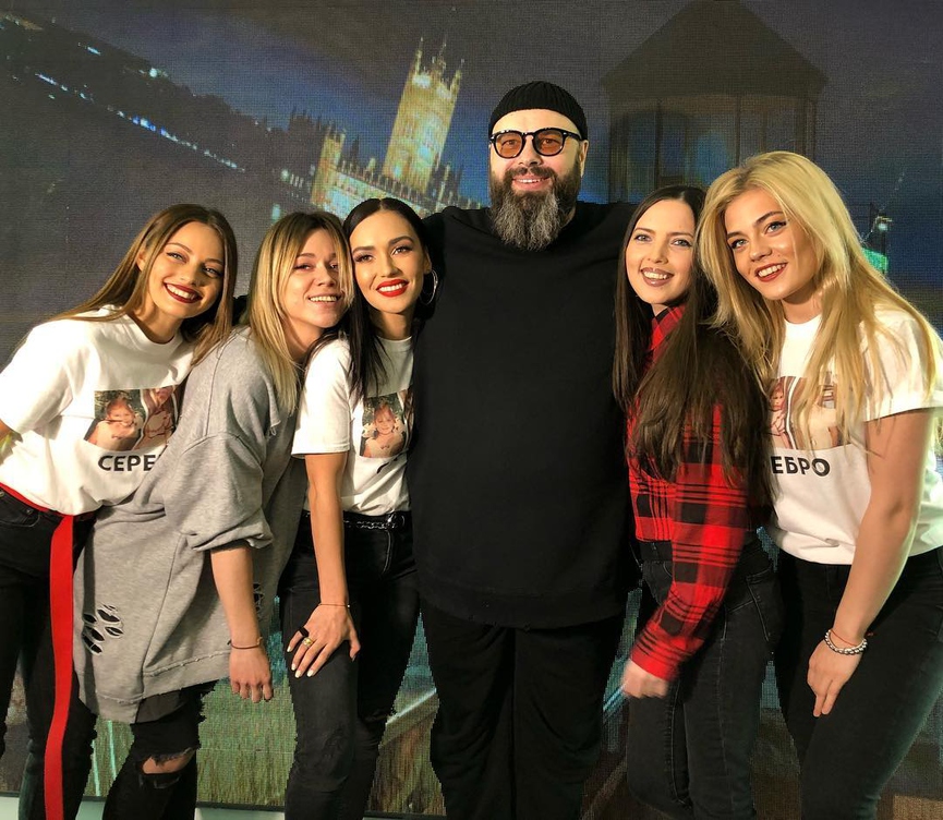 Все солистки SEREBRO собрались ради Максима Фадеева