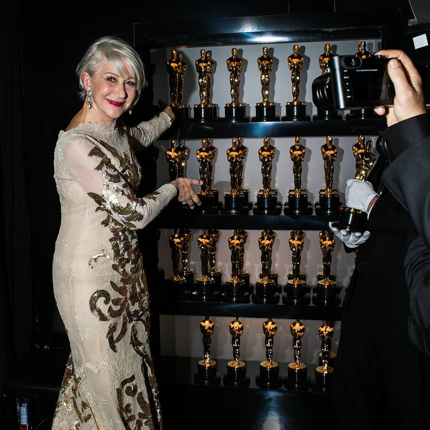 Хелен Миррен на кинопремии «Оскар-2018»Фото: Instagram