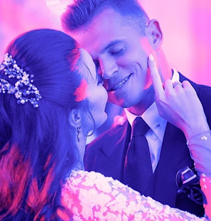 Момент с шикарной свадьбы Тарасовых​Фото: Instagram
