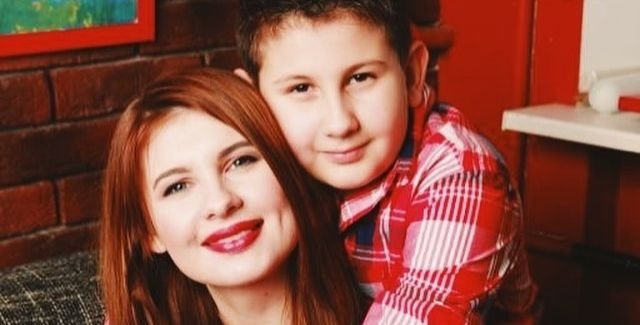 Очаровательная Анна с 9-летним сыном Мишей​Фото: Instagram