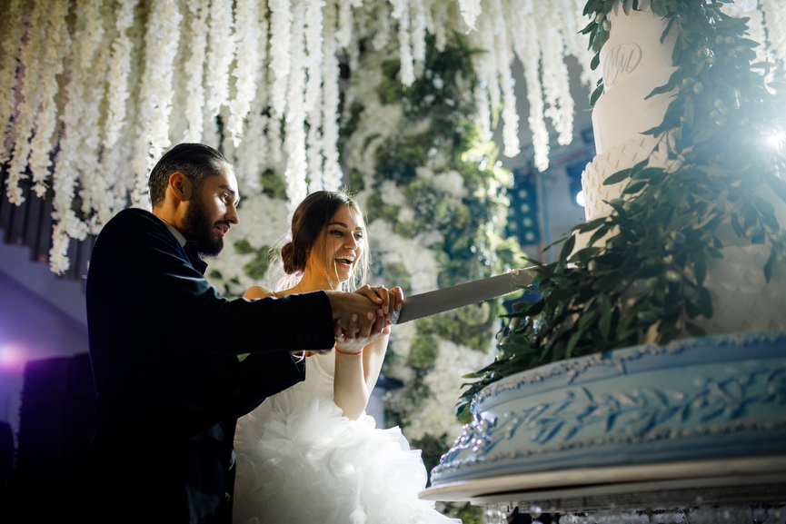 Кадр со свадьбы звездной пары​Фото: Социальные сети