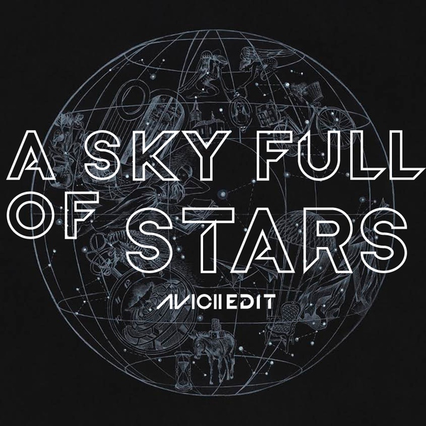 Обложка трека «A sky full of stars»​