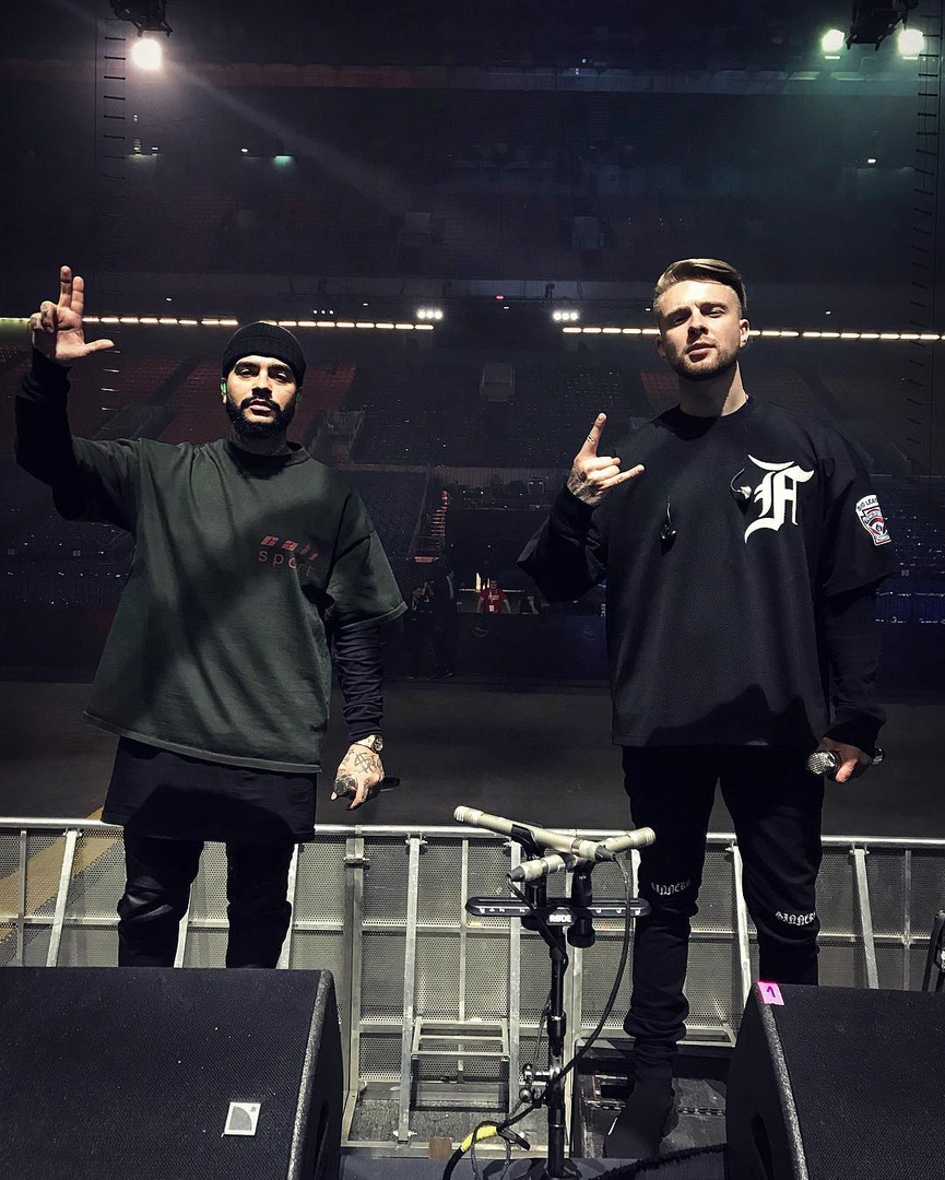 Егор Крид и Тимати перед концертом​Фото: Instagram