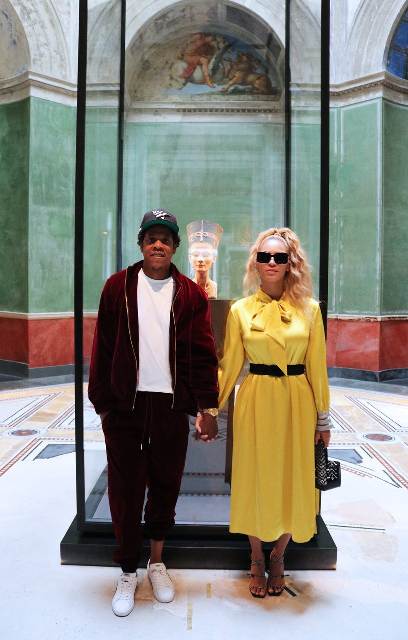 Пара в музееФото: Beyonce.com