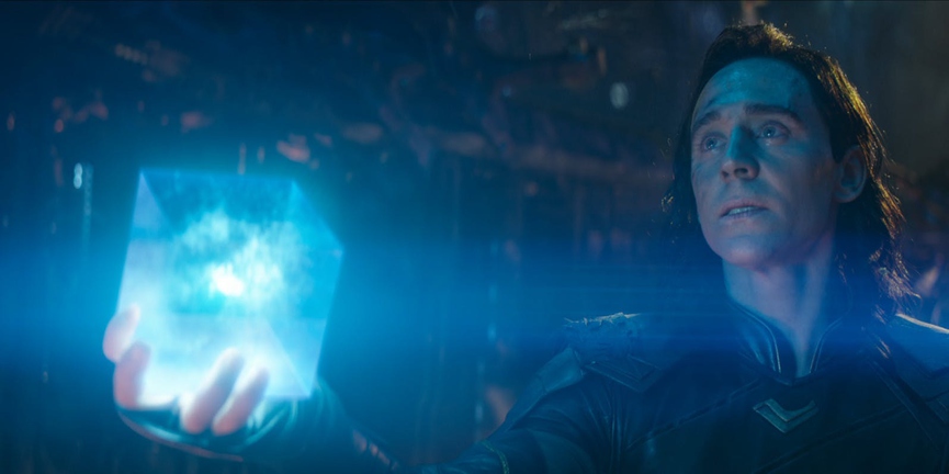 Том Хиддлстон в роли ЛокиКадр из фильма «Мстители: Война Бесконечности»