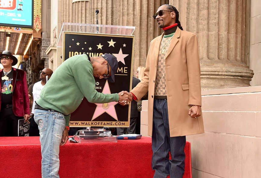 Снуп Дог получает звезду на «Аллее славы»Фото: Instagram