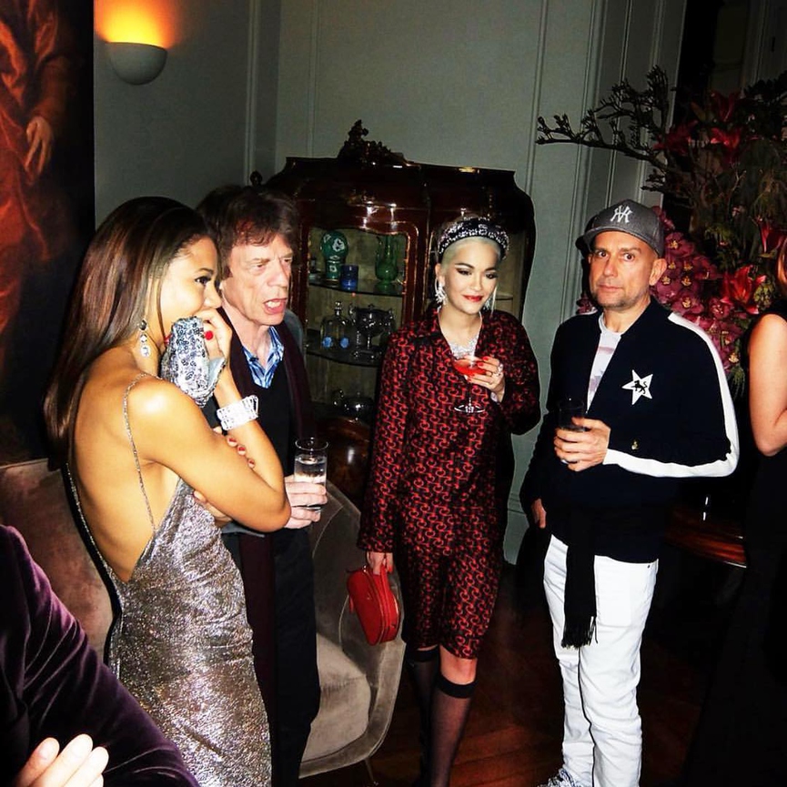 Солист The Rolling Stones и певица встретились после светского мероприятия​Фото: Instagram