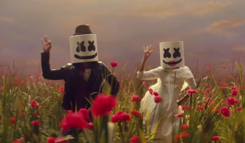 Болливудский мюзикл в видео Marshmello — «BIBA»