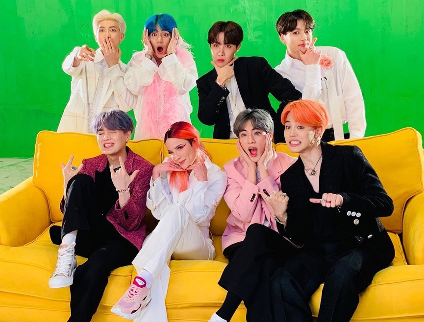 BTS и ХолзиФото: Instagram