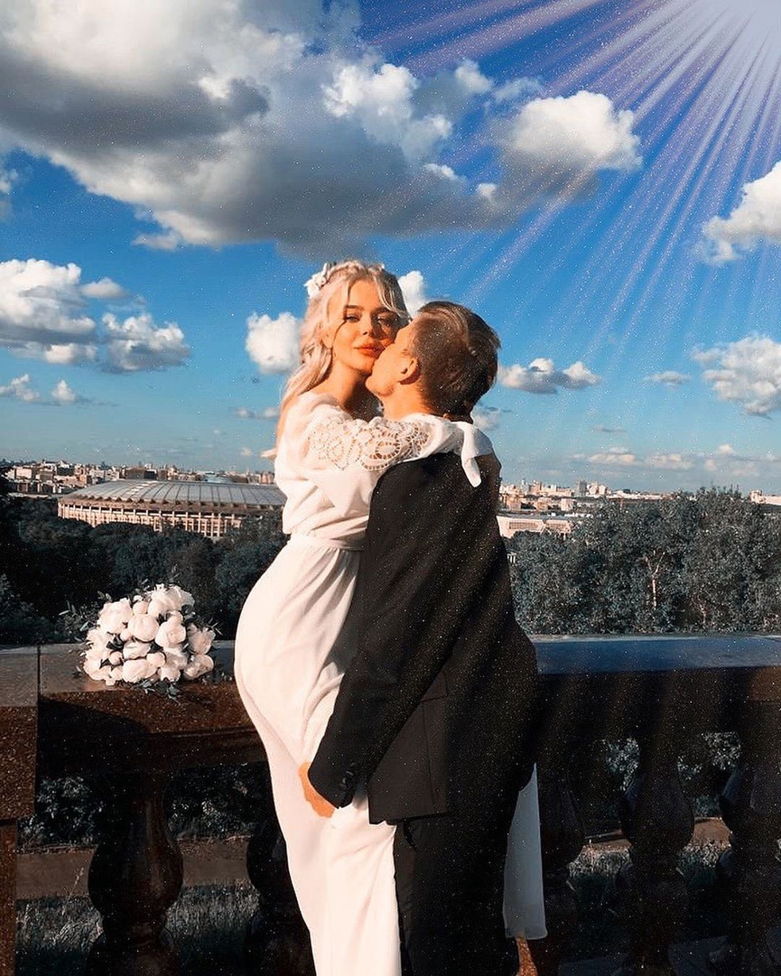 Алина Гросу с мужем Александром​Фото: Instagram