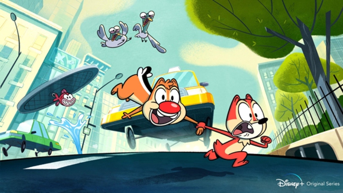 Первый кадр из ребута мультфильма «Чип и Дэйл»​Фото: Disney