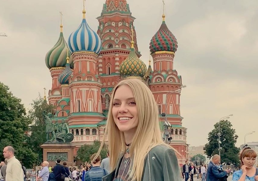 Элль Эванс посетила Москву и Санкт-Петербург​Фото: Instagram 