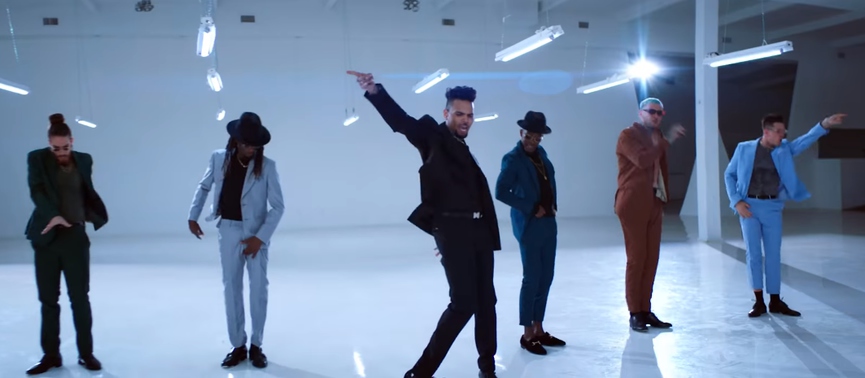 Крис Браун показал стильный танецФото: кадр из клипа