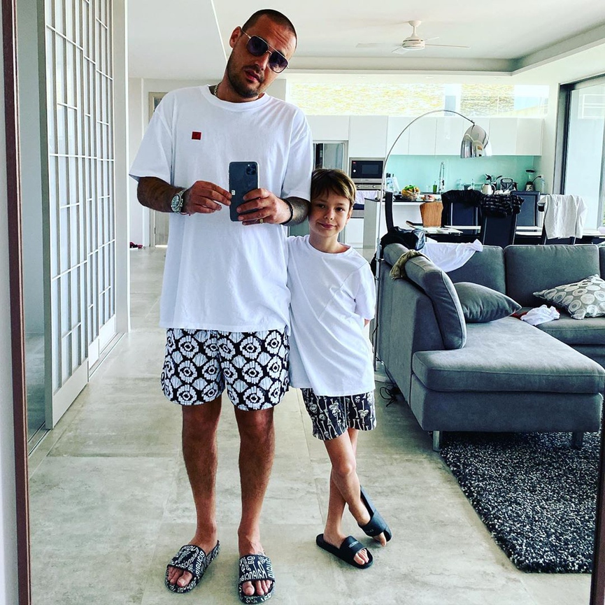 Гуф и его сын Сэм  Фото: Instagram 