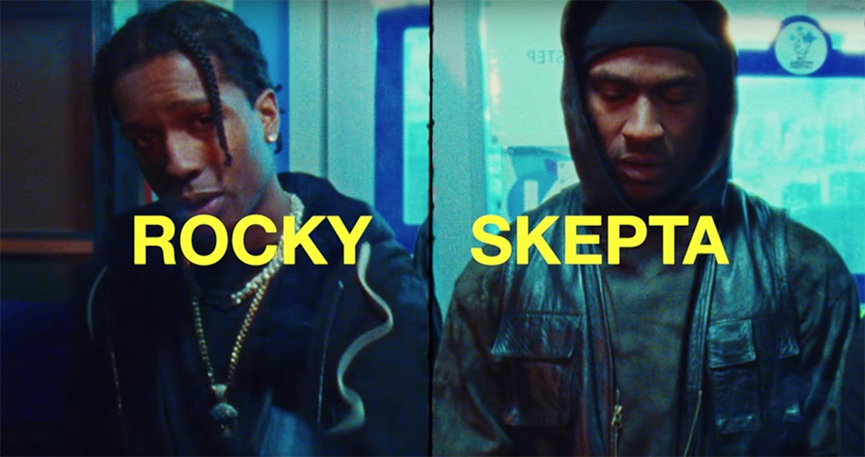 A$AP Rocky и SkeptaФото: кадр из клипа