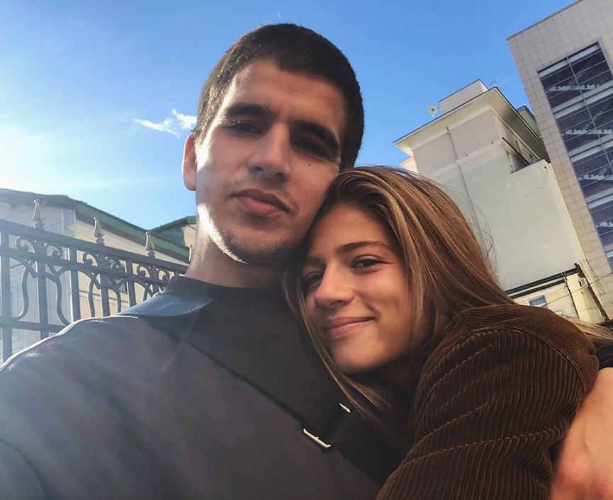 Feduk с девушкой Сашей Новиковой​Фото: Instagram