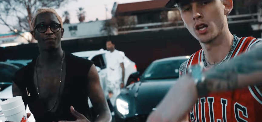 Young Thug и Machine Gun KellyФото: кадр из клипа