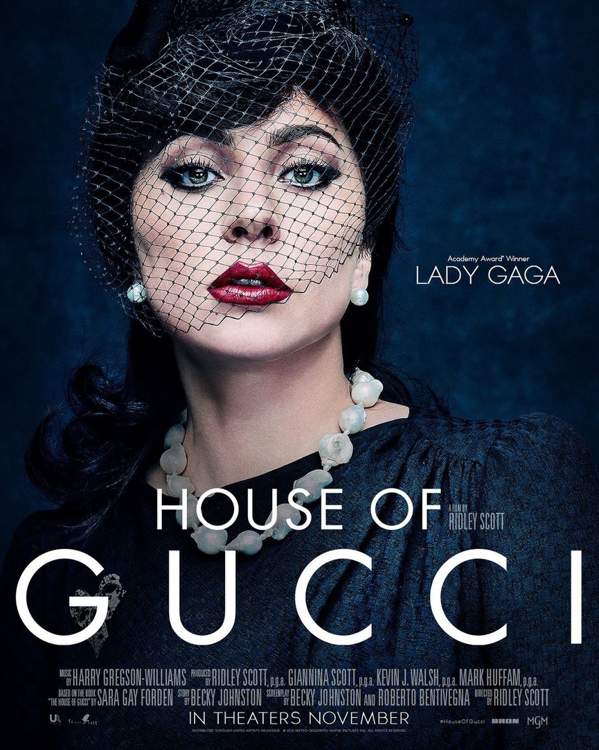 Постер к фильму «Дом Gucci»