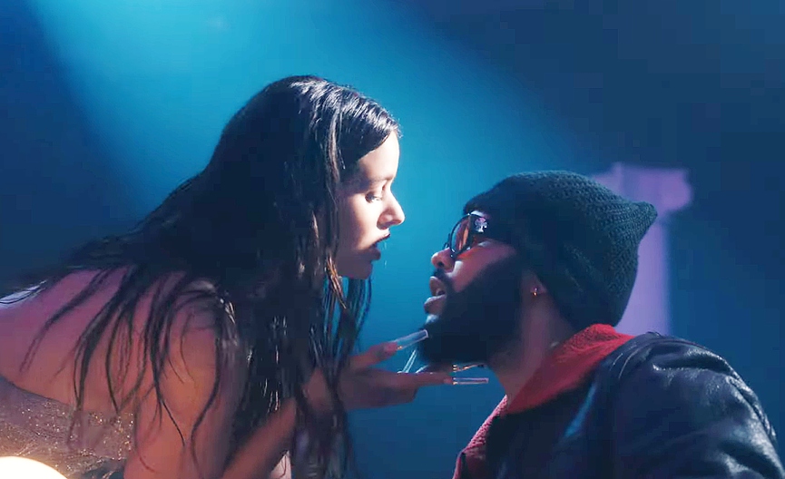 Розалия, The Weeknd​Фото: кадр из клипа