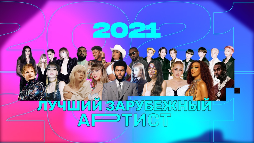 Итоги 2021: результаты голосований за лучших артистов и тиктокера года
