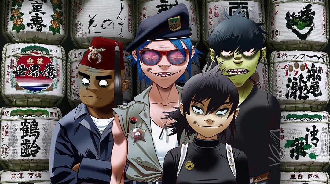 Gorillaz фото участников