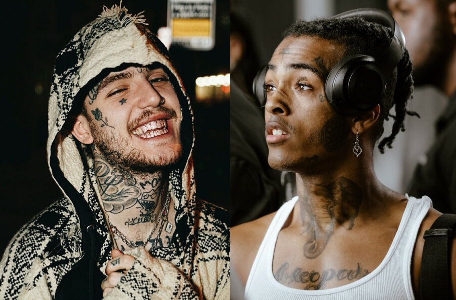 Lil peep и xxtentacion фото